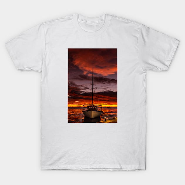 sunset T-Shirt by Hala-store1